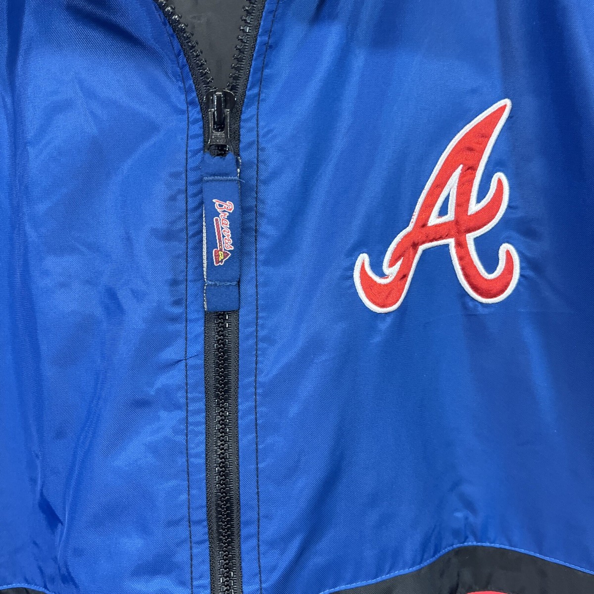 MLB アトランタ・ブレーブス ジャケット XL Atlanta Braves Jacket XL G-III Sports Full Zip Windbreaker