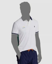 128 Polo Ralph Lauren Men's White Short Sleeve Classic-Fit Shirt Size M
