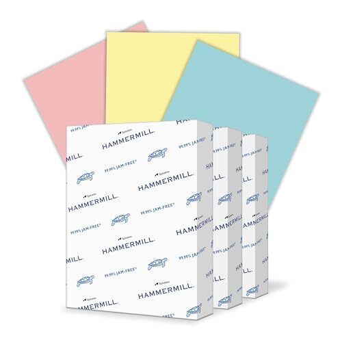 Hammermill Colored Paper, 20 lb Blue Printer Assorted Styles , Sizes , Colors - Picture 66 of 72