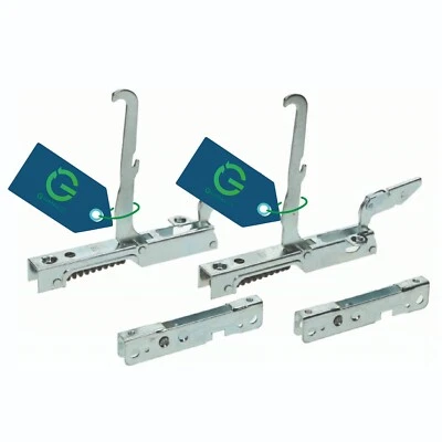 SMEG FRANKE LOFRA TECNOGAS BOMPANI SMALVIC COPPIA CERNIERE DESTRA + SINISTRA E PORTARULLI PER PORTA FORNO SMEG 691330361