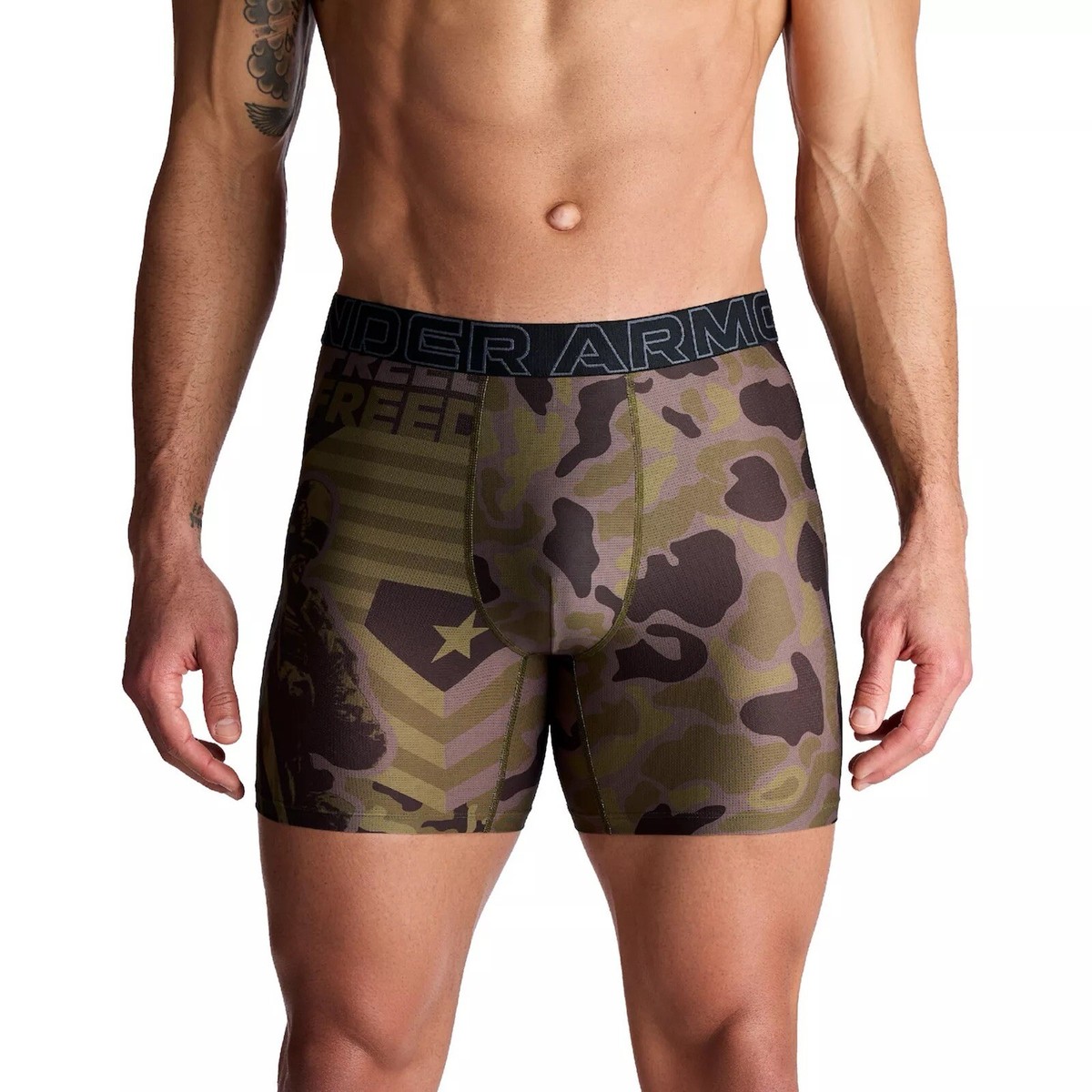 Performance Tech Mesh Under Armour Long Boxer Briefs Under Armour - Main Image