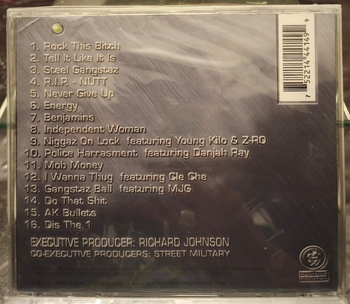 Street Military - Steel Gangstaz (CD, 2002) Rap Houston Texas | eBay