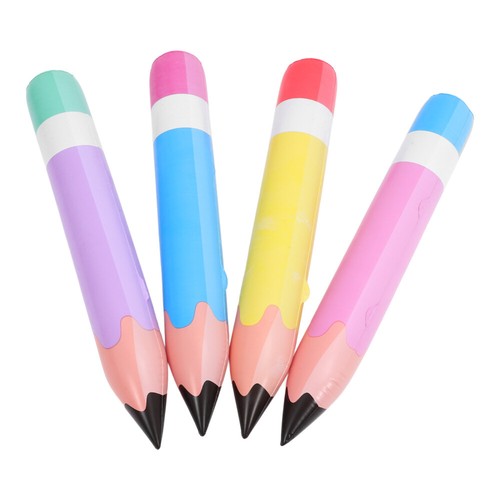 4 Pcs Inflatable Pencil Giant Crayon Prop Large Crayons Inflatables eBay