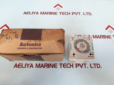 AUTONICS AT8N ANALOG TIMER 0-10 MIN 100-240VAC /24-240VDC 50-60HZ 250VAC 5A