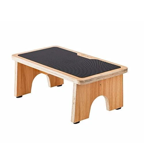 StrongTek Wooden Portable One Step Stool Kids Potty Training Stool