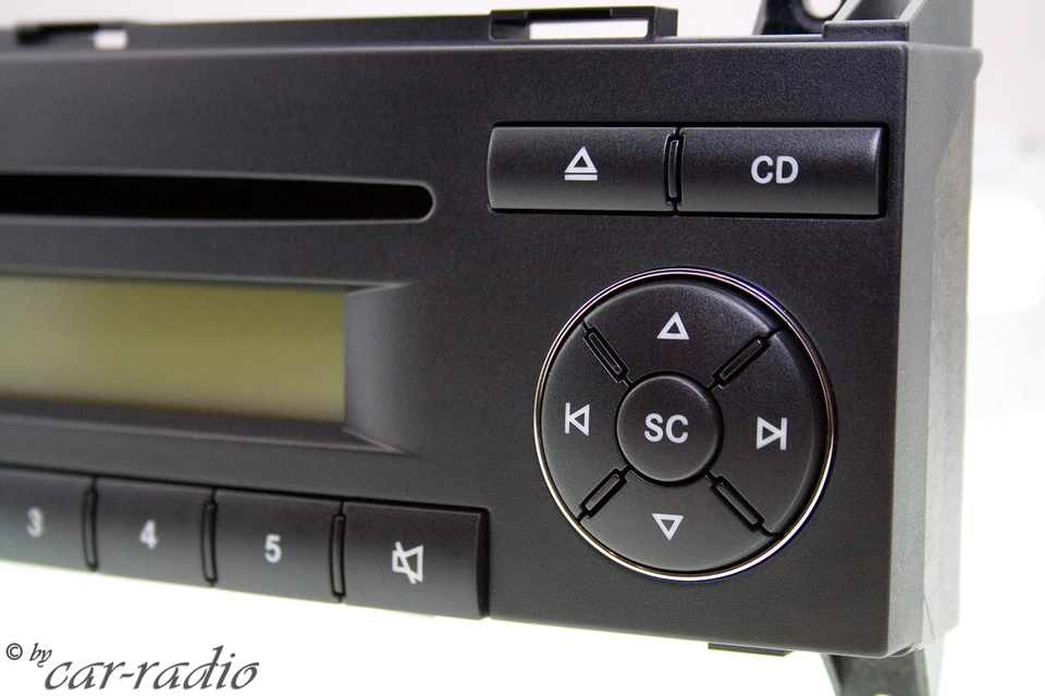 Original Mercedes Sound 5 BE7076 Becker Autoradio W906 W639 W169 W245 CD Radio - Bild 4 von 4