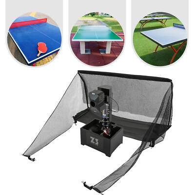 Profi Tischtennis-Trainer-Roboter-automatischer Pong-Maschinenwerfer mit Netz