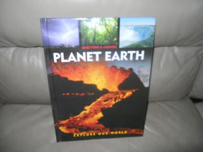 Planet Earth Explore Our World Questions & Answers  Hardcover Book Space Explore