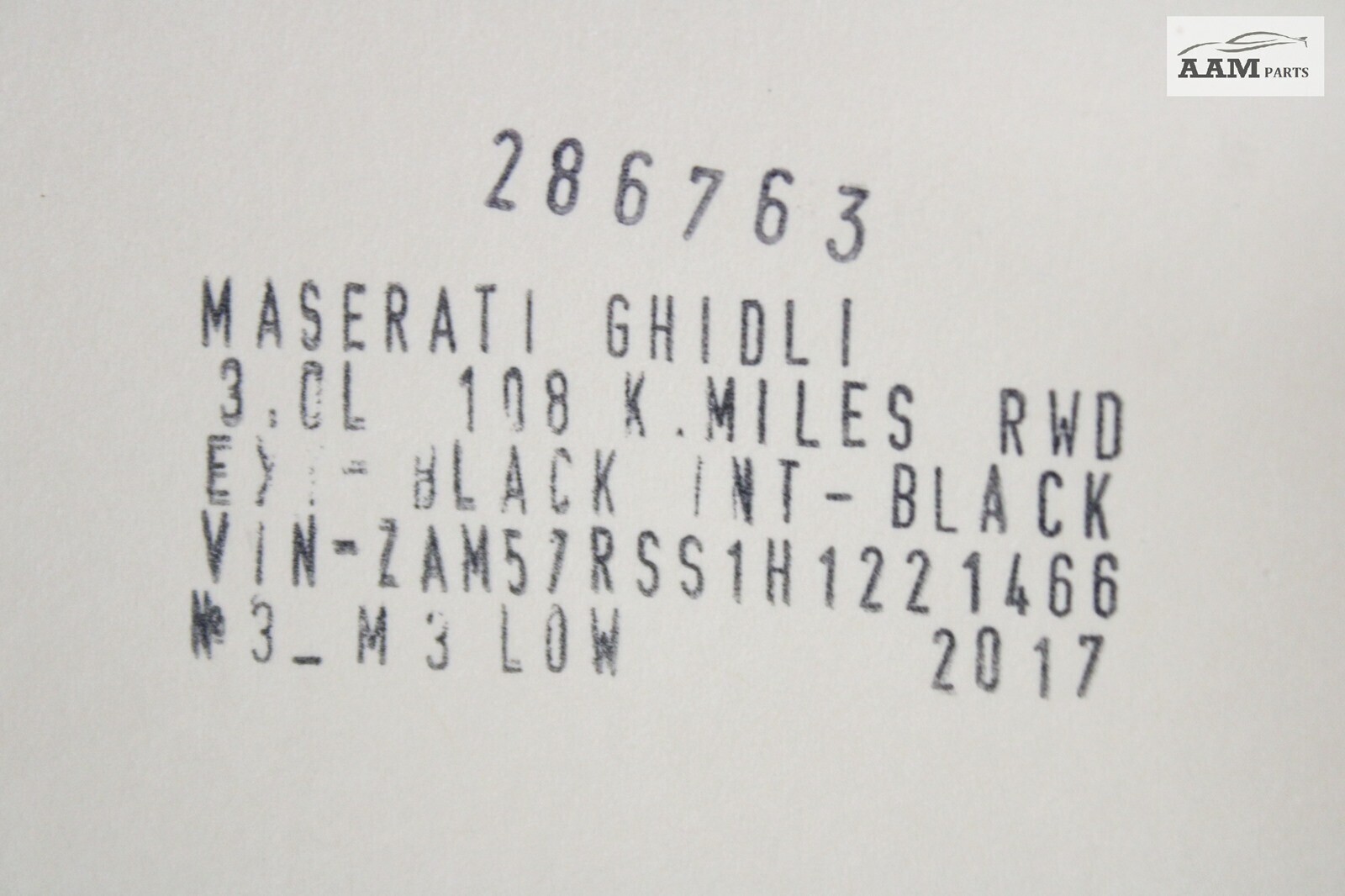 2014-2021 MASERATI GHIBLI M157 ECU COMPUTER SUSPENSION CONTROL UNIT MODULE OEM