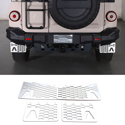 Aluminum alloy Mud Flaps Mudguard Fender Fit For Ineos Grenadier 2024-2027 4PCS