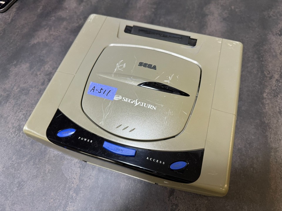 JUNK Sega Saturn Console Grey 2 SET HST3200 Japanese Version eBay