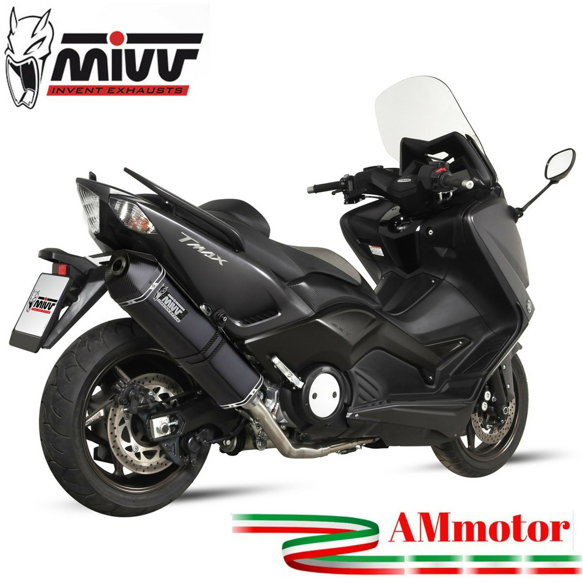 Yamaha T Ultimo Modello Tmax 530 Scarico Completo Mivv
