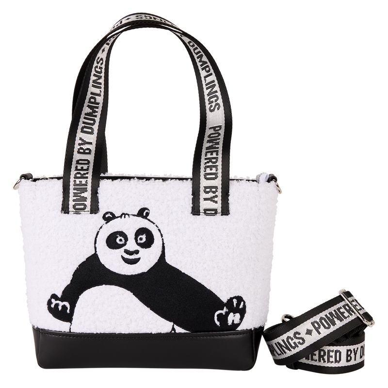 Kung Fu Panda Sherpa Mini Crossbody Tote Bag for Kids  