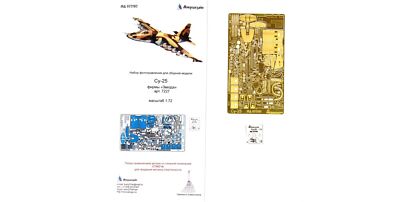 1/72 SU-25 (Zvezda) Photo-etched detail kit