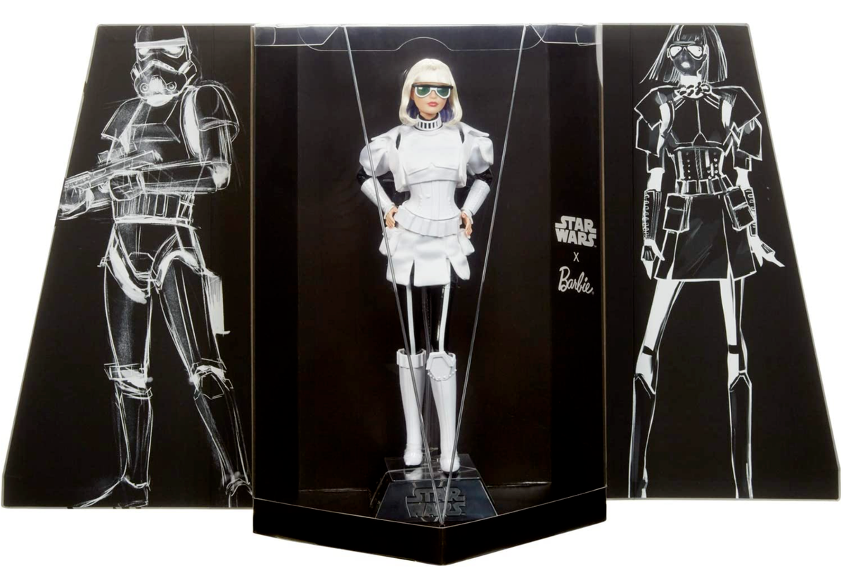 Barbie Collector Star Wars Stormtrooper x Doll (~12-inch) in Black