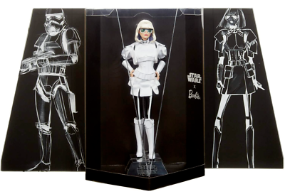 Barbie Collector Star Wars Stormtrooper x Doll (~12-inch) in Black