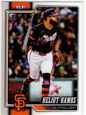 2026 Topps Series One Baseball Heliot Ramos No. 8 San Francisco Giants