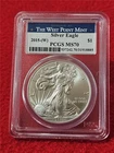 2015-(W) Silver Eagle Dollar ASE PCGS MS 70 STRUCK AT WEST POINT MINT   #T2577
