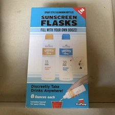 Sunscreen Flask GoPong