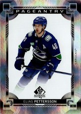 2024-25 SP Authentic #P-12 Elias Pettersson Pageantry