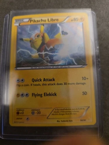 Pikachu Libre (30 - Holo)  XY Trainer Kit: Pikachu Libre 30/30 LP Pokémon TCG