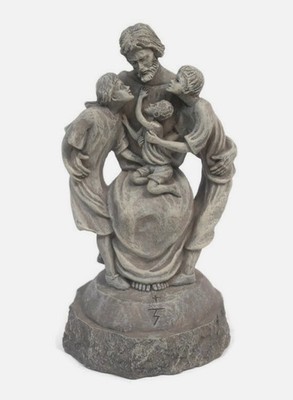 NEW Holy Family Statue by Timothy P Schmalz 9.5''
