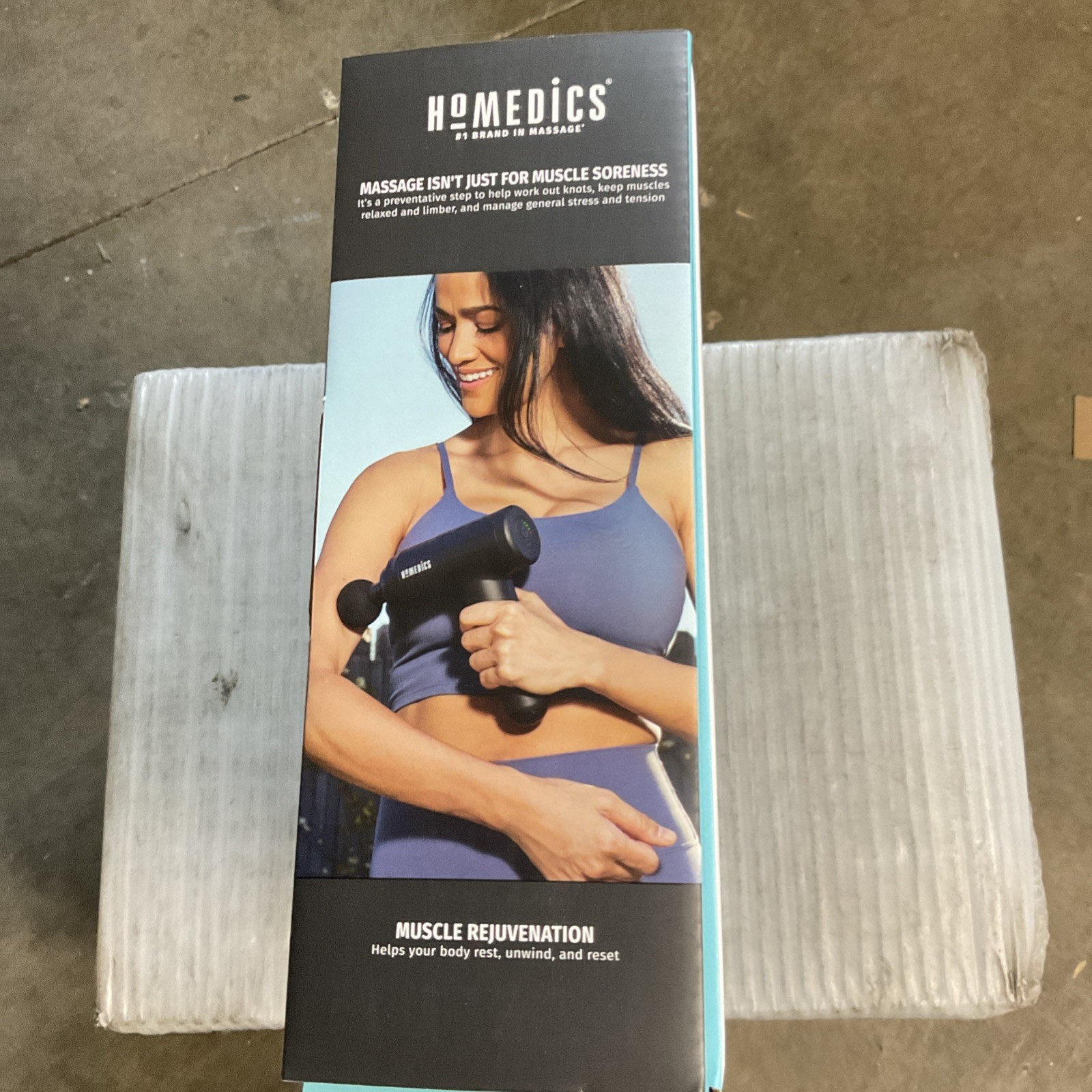 Homedics Therapist Select Prime Percussion Massager Rechargeable HHP-680 New.