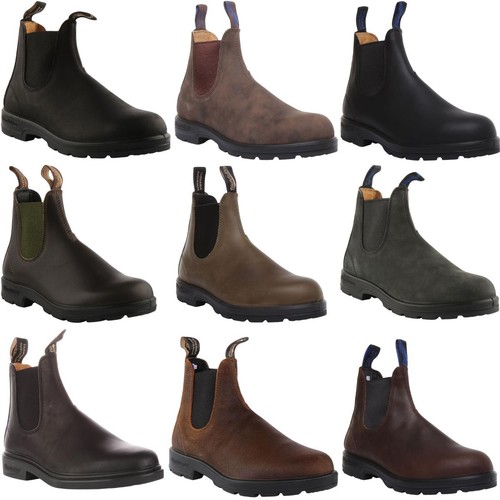 Blundstone 1911 Unisex Pull On Water Resistant Chelsea Boot In Tan UK 6 - 12