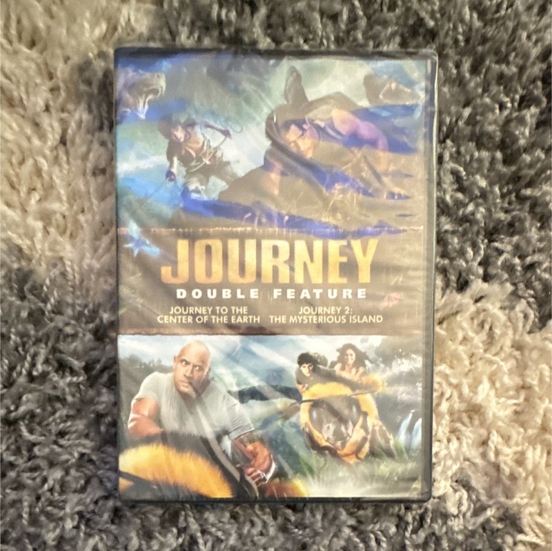 Journey Double Feature DVD PG Journey to the Center of the Earth / Journey 2