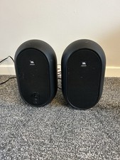 JBL Professional 1 Series 104 Reference Monitor Powered Speakers Black