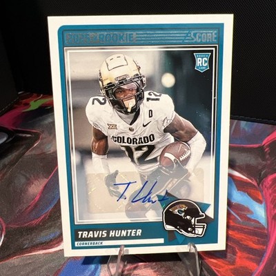 2025 TRAVIS HUNTER AUTO RARE ROOKIE SP 2WAY STAR NON OPTIC PRIZM MOSAIC INVEST 