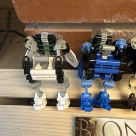 2002 Lego Bionicle 8560-8565 BOHROK Complete Set of 5 w/ 4 Krana & 5 Manuals