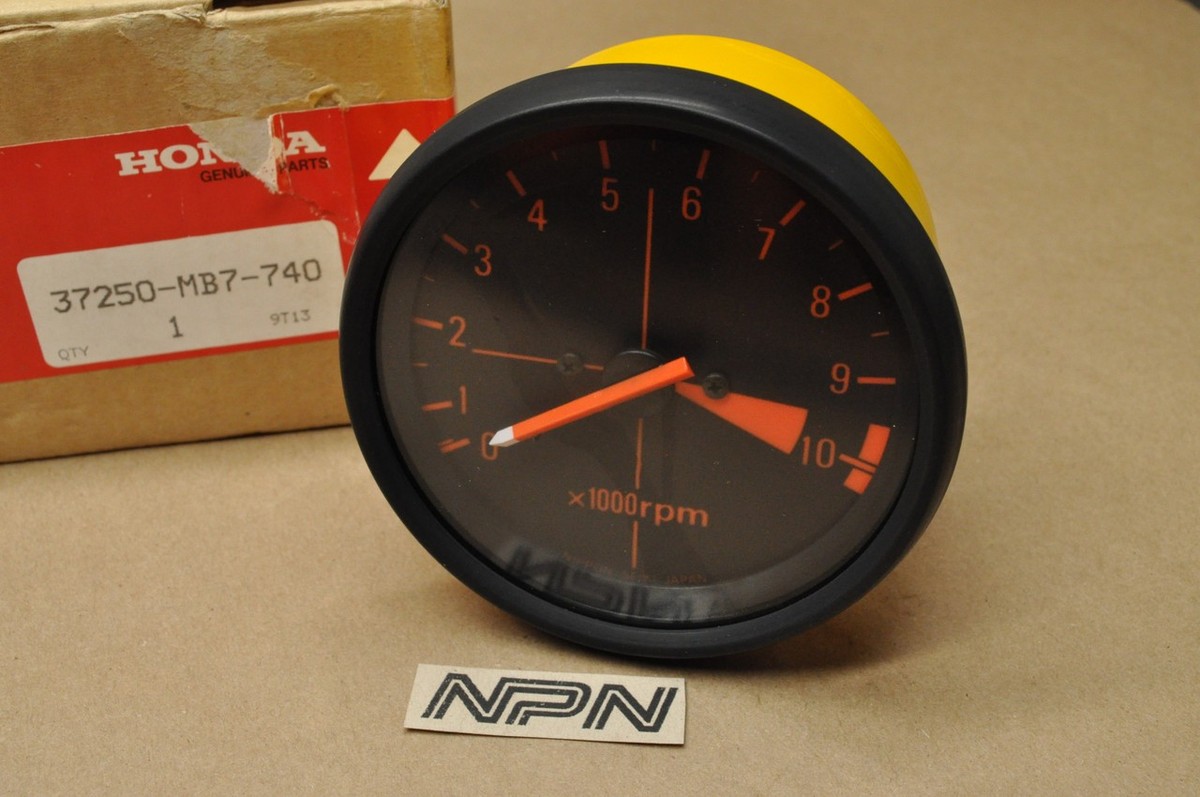 NOS Honda 1979-82 CBX Super Sport Tachometer RPM Tach Meter Gauge