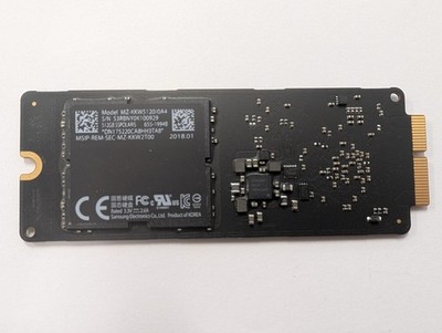 Samsung MZ-KKW5120/0A4 512GB SSPOLARIS 655-1994B Macbook Late 2013 2014 2015