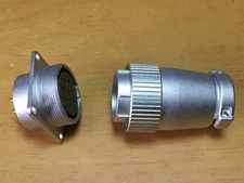 Hirose JR25PK-8P JR25RK-8S Metal Connector Set 8P Plug 8S Receptacle Shell 25 U