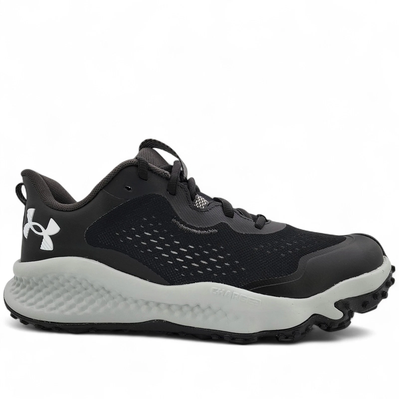 Under Armour UA Charged Maven Trail Running Shoes Mens 10 Black Gray NEW in Box