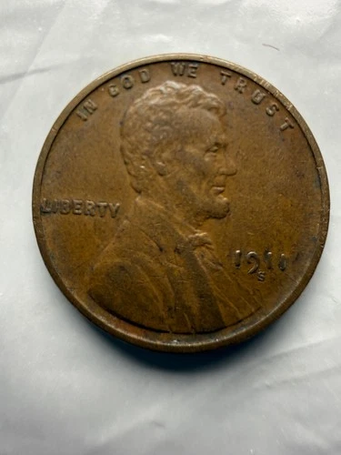 1911-S Lincoln Cent BN High Very Fine Sharp Detail Handsome Brown Not too Dark