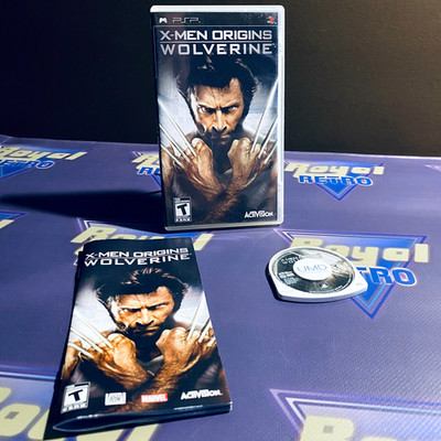 X-Men Origins: Wolverine (Sony PSP, 2009 Activision) Complete CIB Tested