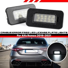 2X   Kennzeichenbeleuchtung Nummernschild für Alfa Romeo Giulia Stelvio 17-22