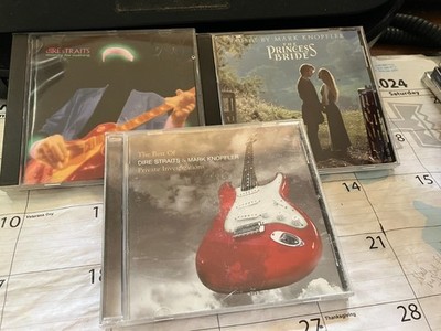 DIRE STRAITS/MARK KNOFLER 3 CD: BEST OF, MONEY FOR NOTHING, THE PRINCESS BRIDE