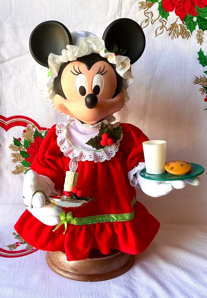 Rare Disney Mickey Unlimited Santas Best Christmas Animated Mickey & Minnie 1997 - Image 2 of 4