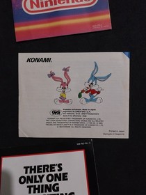 TINY TOON ADVENTURES 2 TROUBLE IN WACKLAND NINTENDO NES PAL A ITA GIG COMPLETO