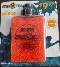 Daisy Manufacturing Splat R Ball 7.5 MM Gel Bead Ammo - 20,000 Ct. |