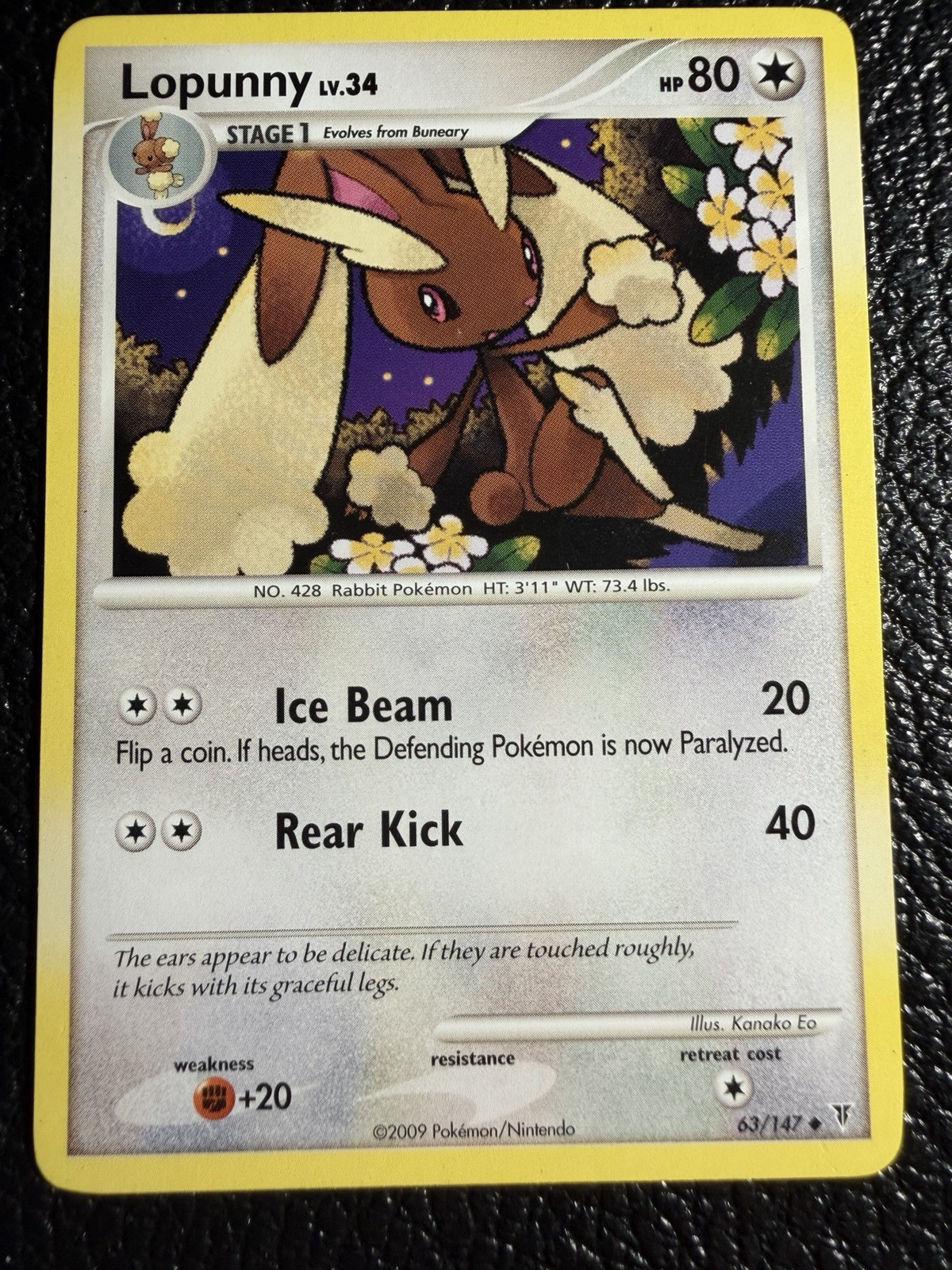 Pokémon TCG Lopunny Supreme Victors 63/147 Regular Uncommon Card