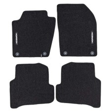 Frogum Fußmattensatz Autoteppich Textil für Skoda Fabia III NJ3 NJ5