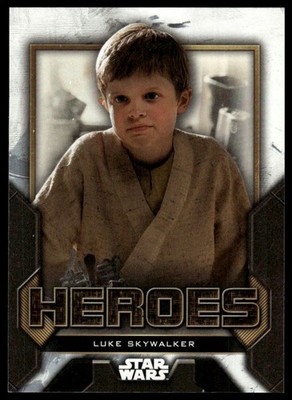 2023 Topps Star Wars: Obi-Wan Kenobi #H-10 Luke Skywalker Wan Kenobi - Heroes