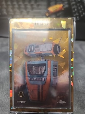 Pip 2025 Star Wars Topps Chrome Sapphire Edition Gold /50