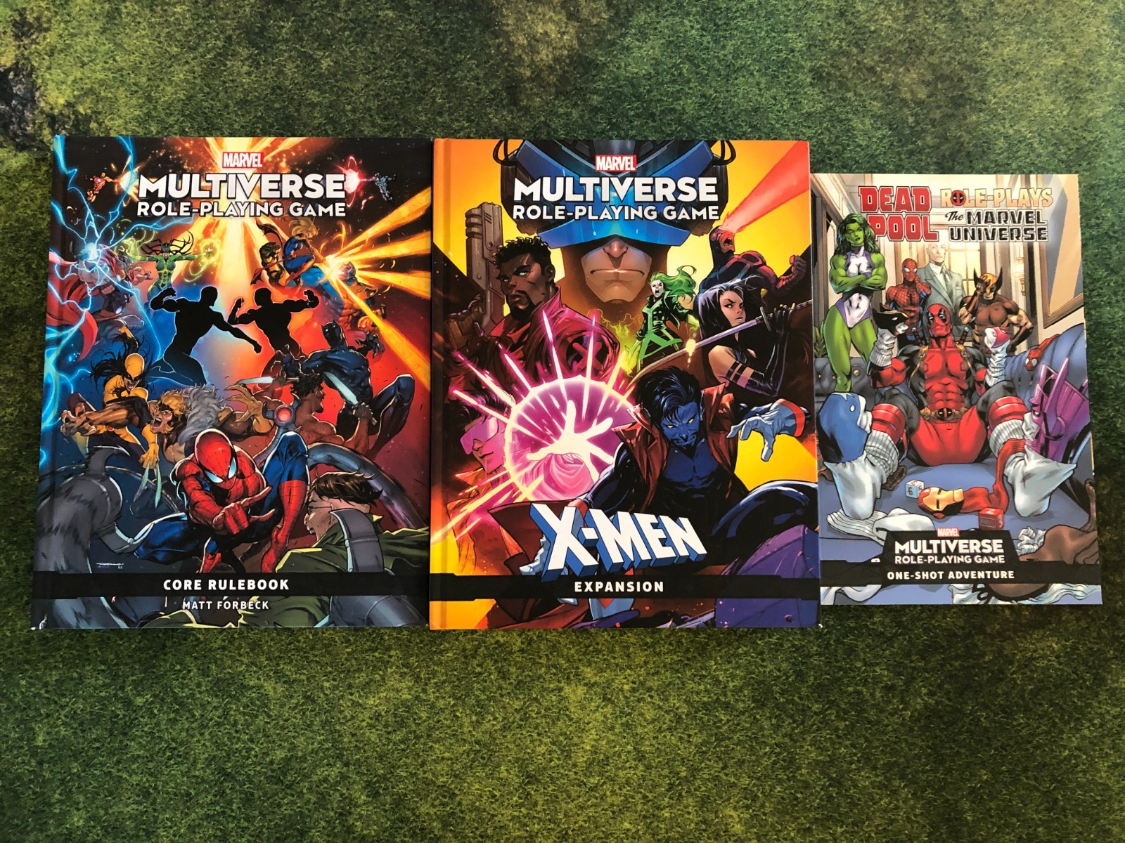 Marvel Multiverse Role Playing Game RPG Lot Core Rulebook X-Men ...