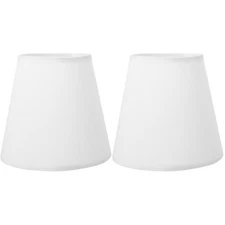 Set of 2 Table Lamp Fabric Cover Nurse Simple Light Shade Magiclulu