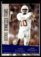 2006 Playoff Prestige Vince Young RC Tennessee Titans #246